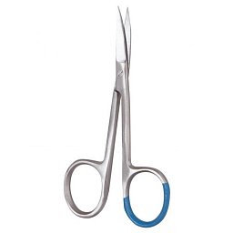 Obrázek pro produkt Ligaturní nůžky, zahnuté, 90 mm