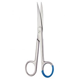 Obrázek pro produkt Chirurgické nůžky špičaté/špičaté, zahnuté, 145 mm